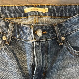 Levi's Blue Flare & Wide Leg Jeans